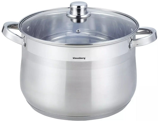 Pots and – Steel pot, 26 cm diameter, 10.7 L, Klausberg - Carlat