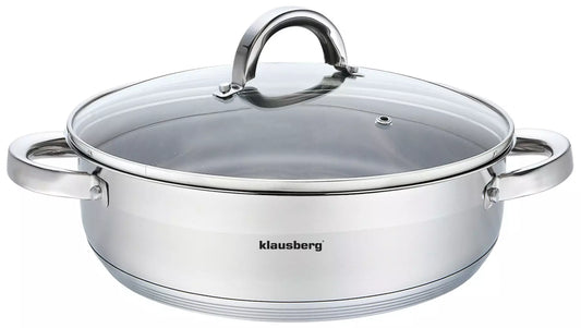 Pots and – Steel pot, 28 cm diameter, 6 L, Klausberg - Carlat