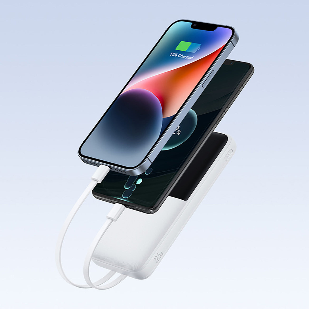 Power Banks – Lipow 10000mAh 22.5W Powerbank with built-in USB-C - Carlat