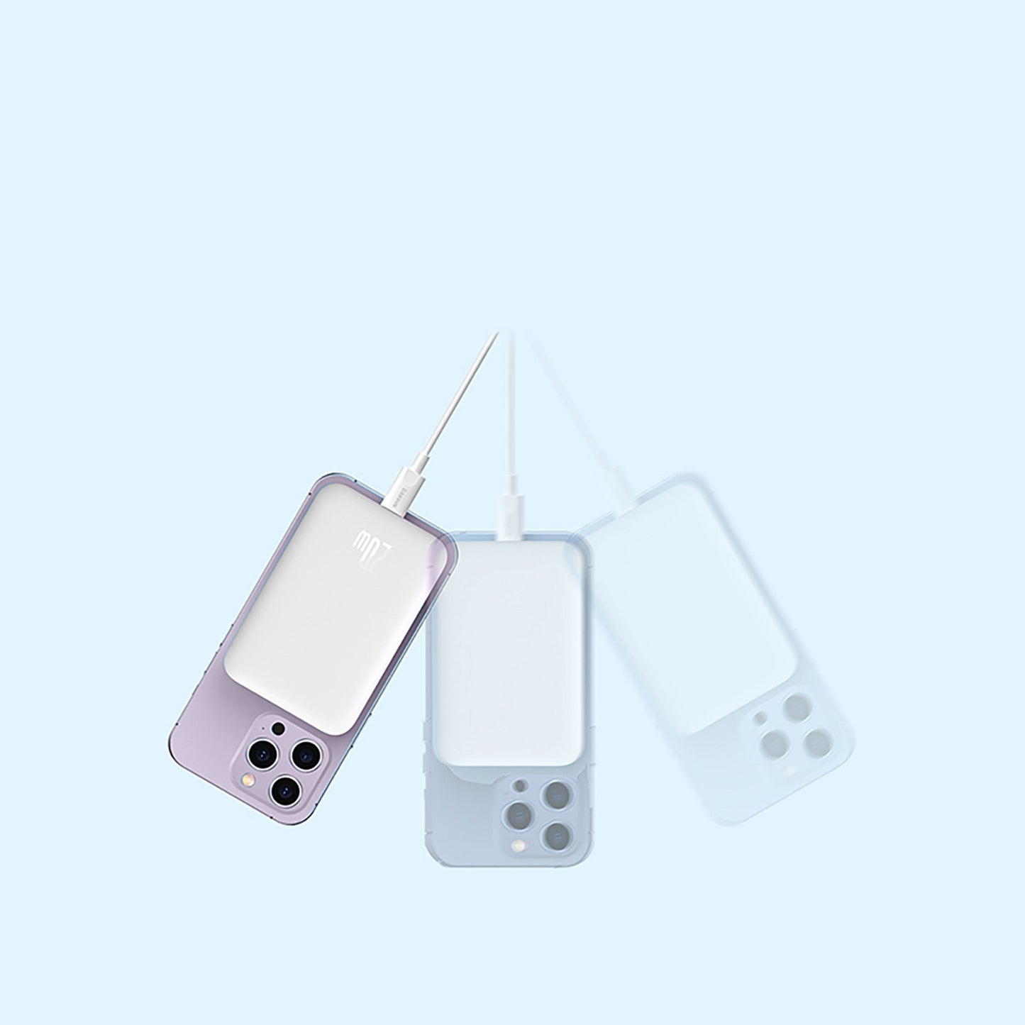 Power Banks – Magnetic powerbank 6000mAh 20W Airpow with Baseus - Carlat