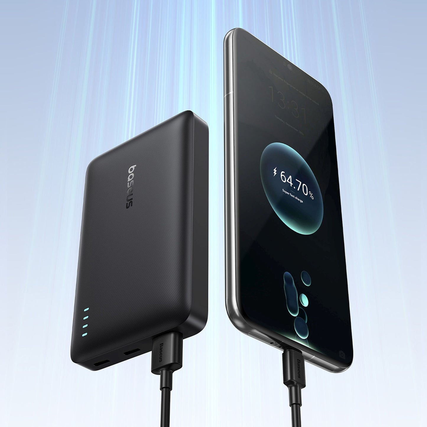 Power Banks – Powerbank 10000mAh 22.5W EnerFill FP21 USB-A USB-C - Carlat
