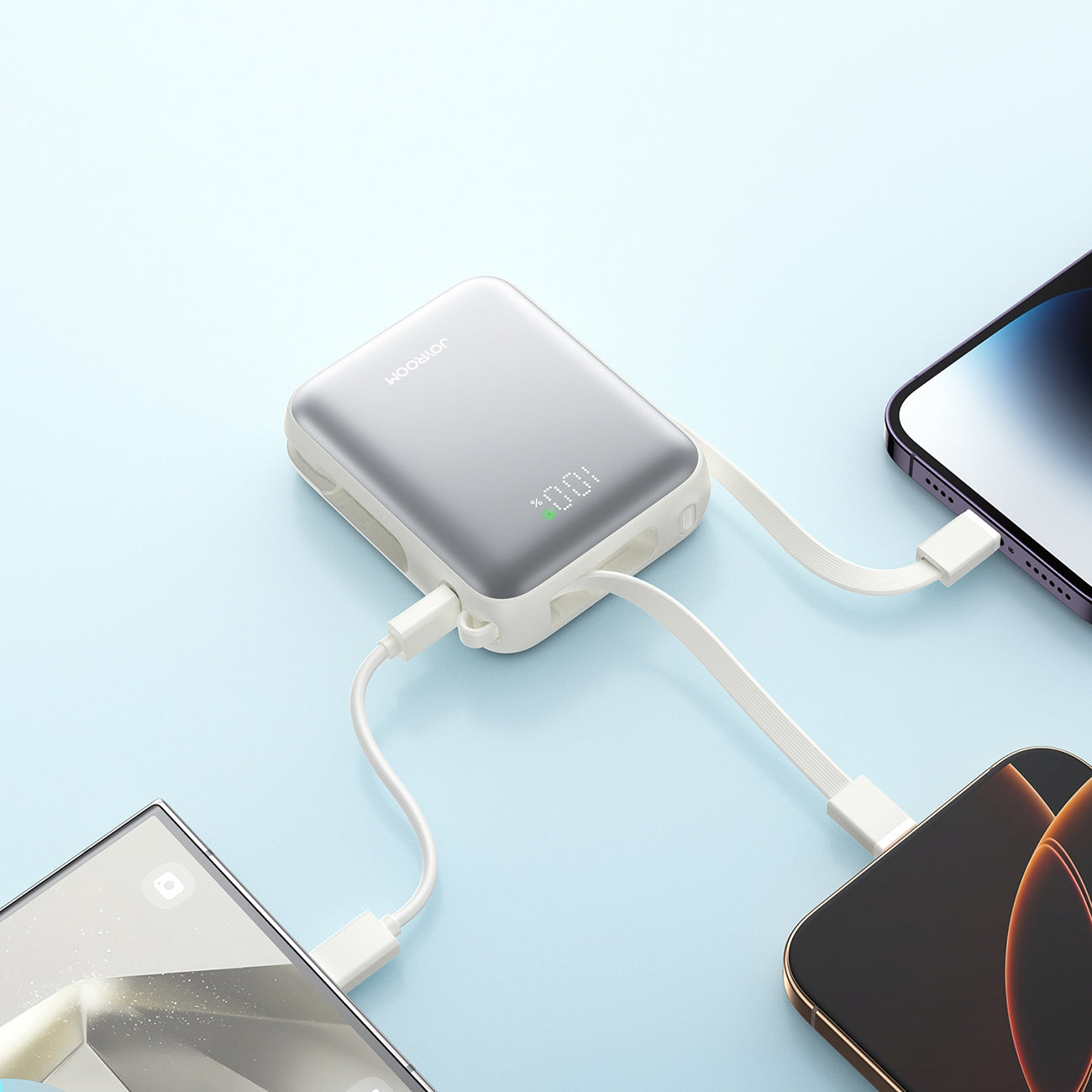Power Banks – Powerbank 10000mAh 22.5W with built-in USB-C Lightning - Carlat