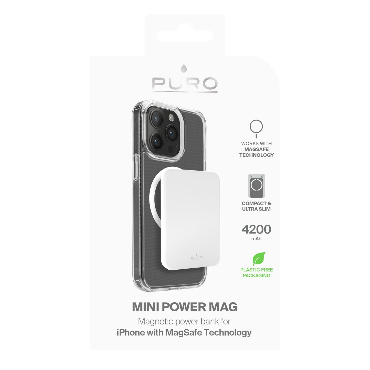 Power Banks – Powerbank 4200mAh USB-C MagSafe Slim Power Mag - Carlat