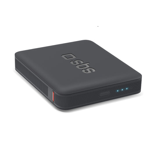 Power Banks – Powerbank 5000 mAh USB-C NanoTube - black - Carlat