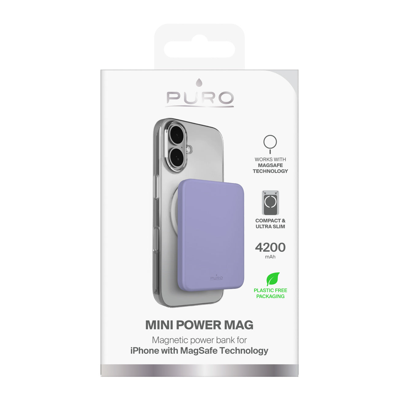Power Banks – Ultra-thin magnetic powerbank 4200mAh USB-C MagSafe - Carlat