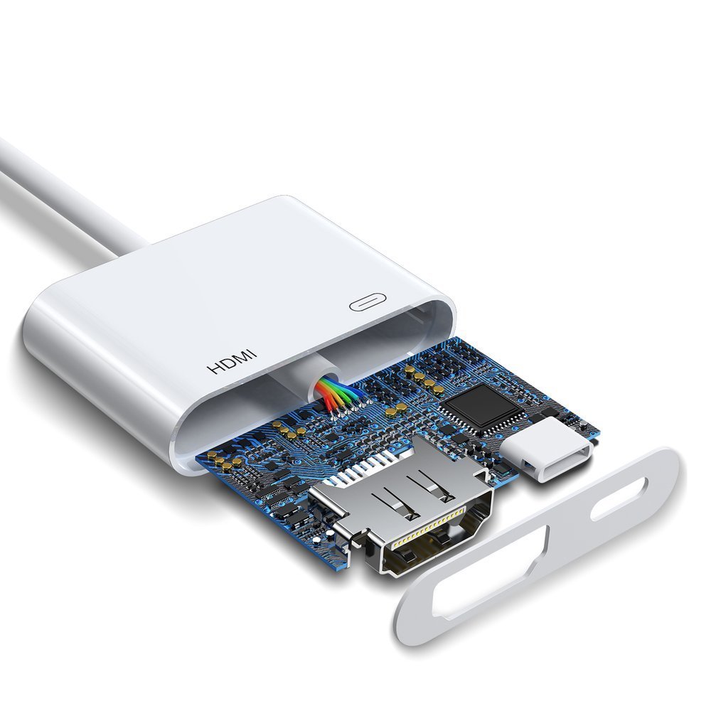 Power Connector Adapters – iPhone Lightning to HDMI FullHD + - Carlat