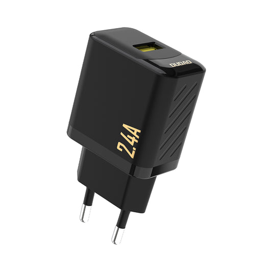 Power Supply Enclosures – 2.4A USB-A wall charger - black - Carlat