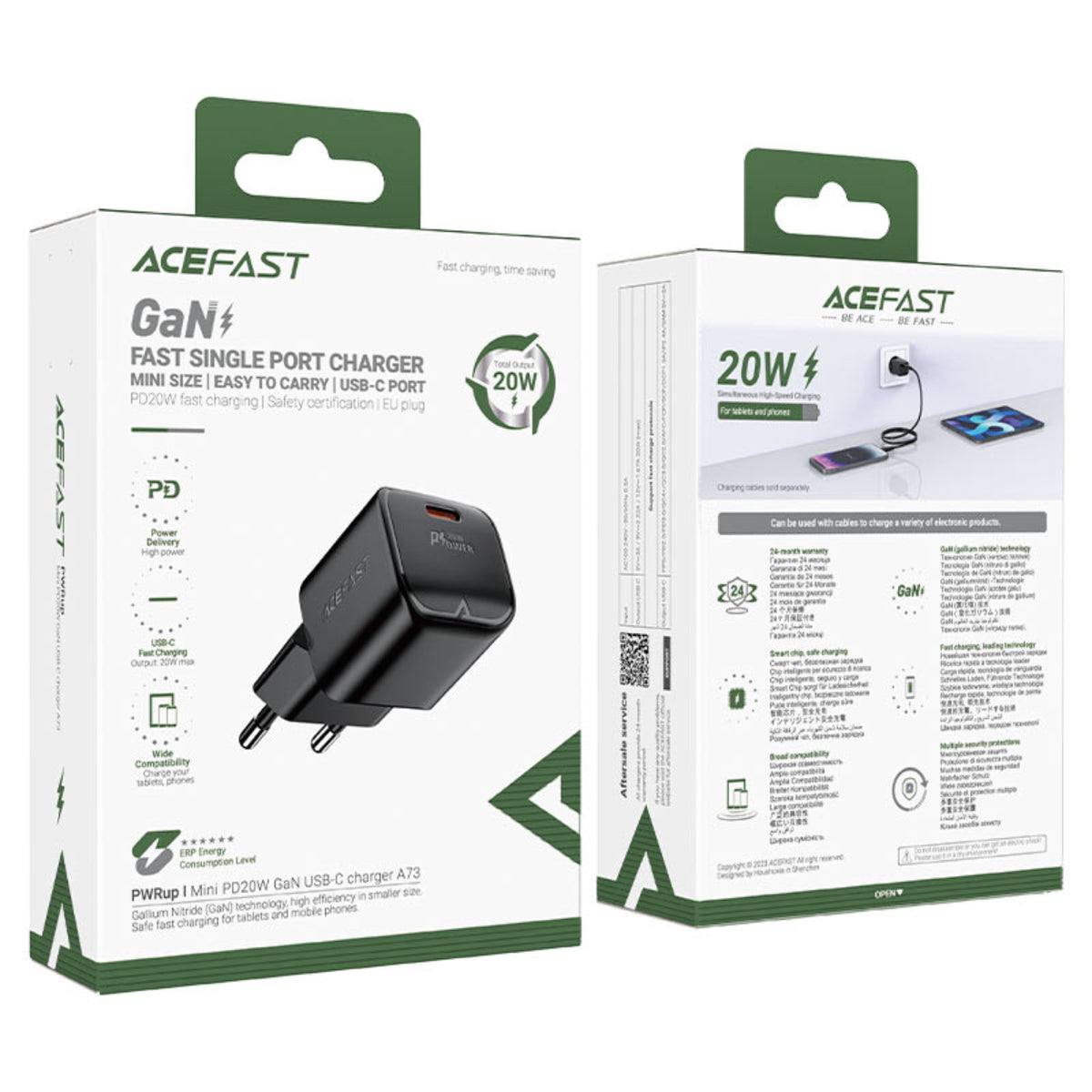 Power Supply Enclosures – Mini GaN PD 20W USB-C mains - Carlat