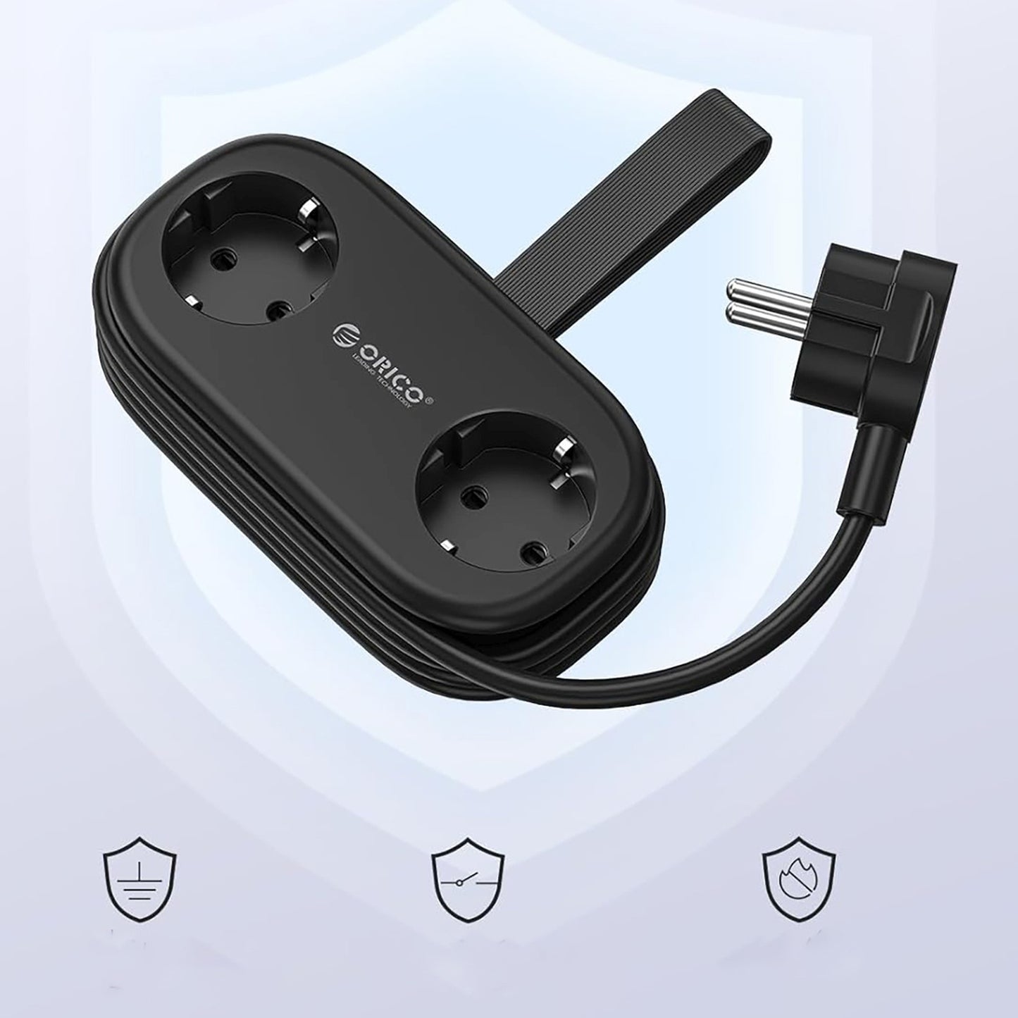 Power Supply Enclosures – Power strip 5in1 AC USB-A USB-C - Carlat