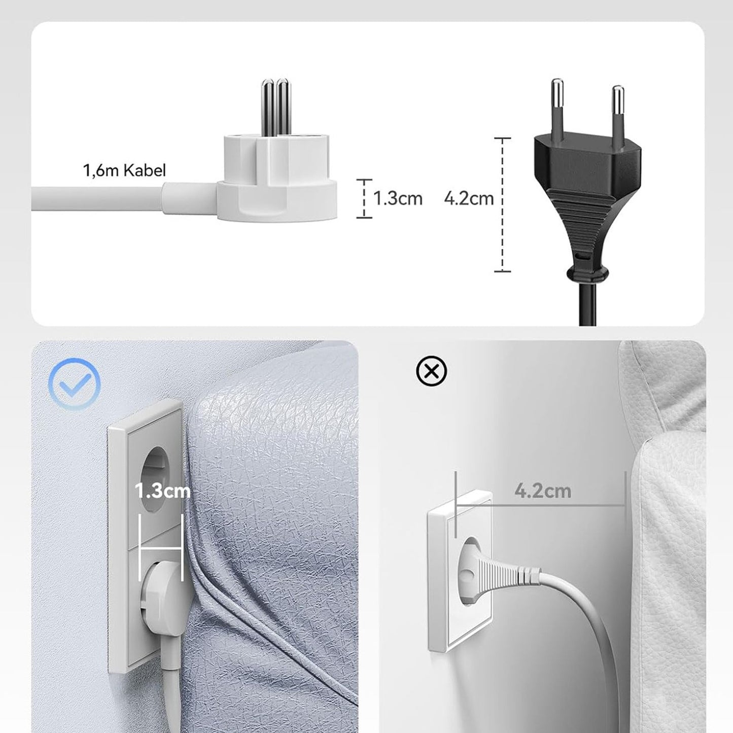 Power Supply Enclosures – Power strip 6in1 AC USB-A USB-C - Carlat