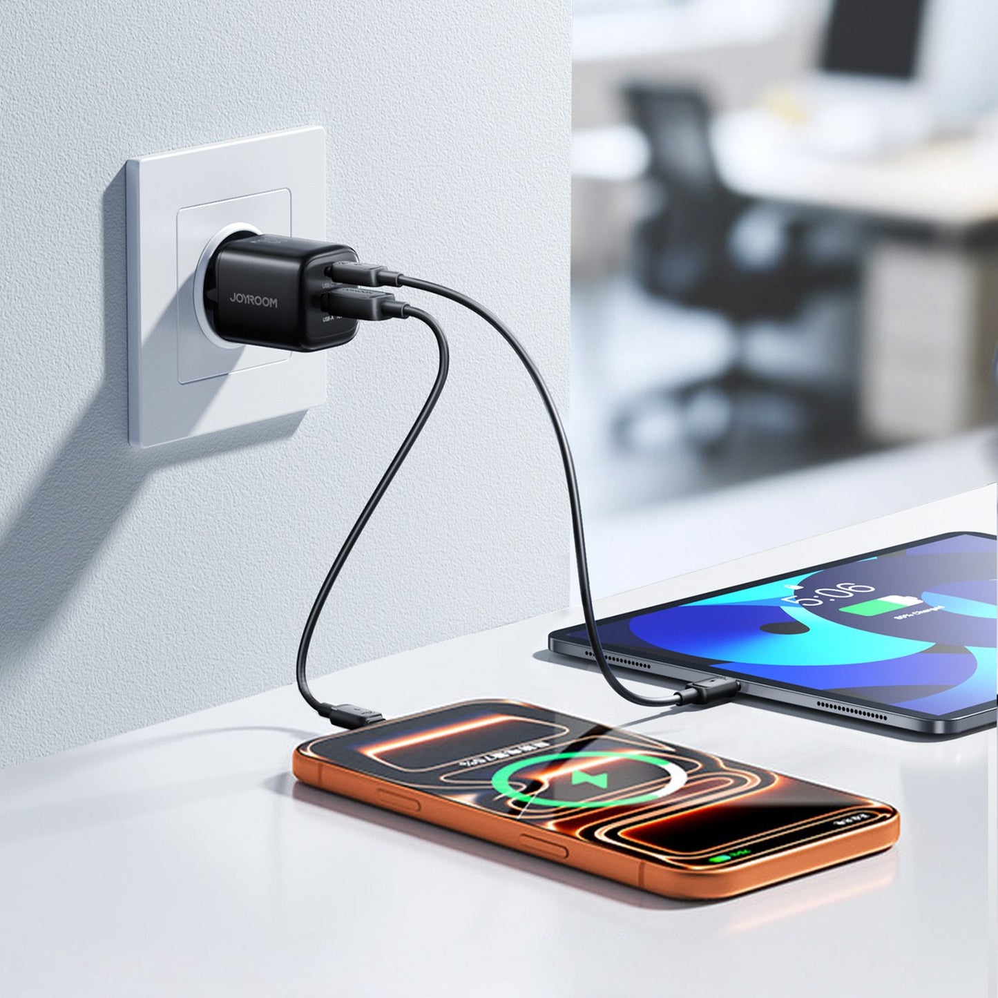Power Supply Enclosures – USB-A USB-C 33W wall charger - Carlat