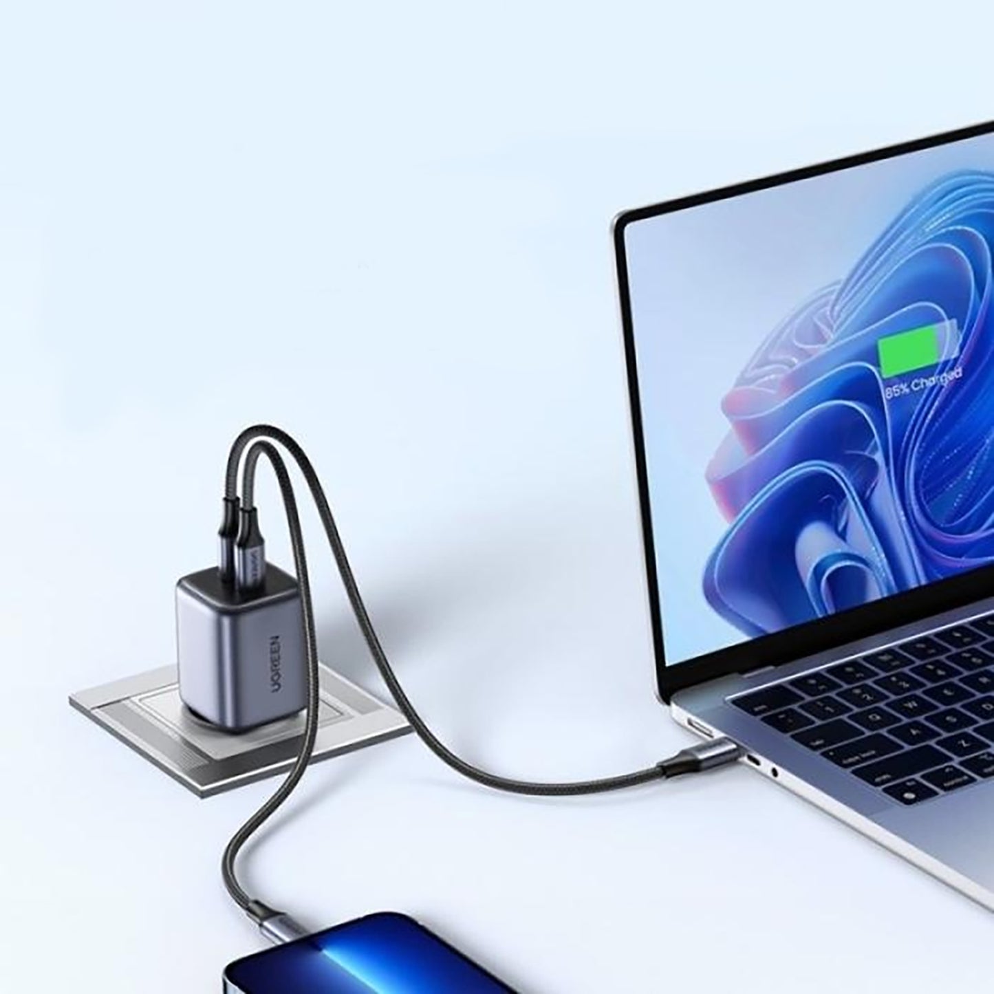 Power Supply Enclosures – USB-A USB-C 45W GaN Nexode N - Carlat