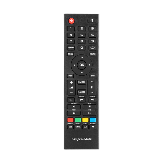 Remote controls for – Kruger and Matz KM0224-T5 TV Remote Control - Carlat