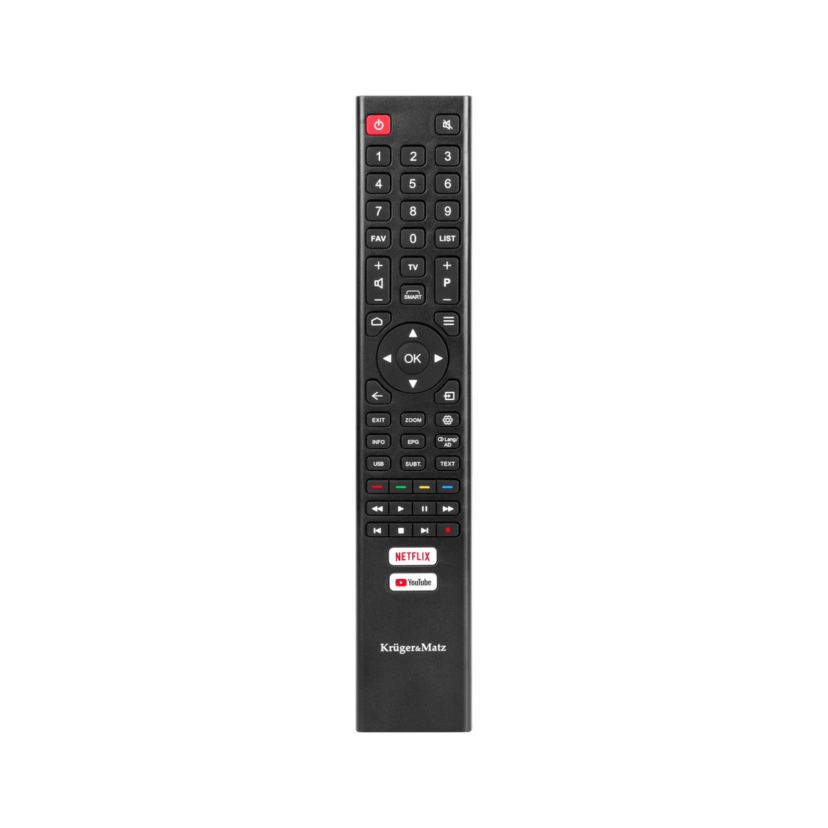 Remote controls for TV, tuners – Kruger&Matz TV Remote Control KM0232-S5/S6/KM0240-S5/S6/KM0255-S6/KM0258-S5 - Carlat