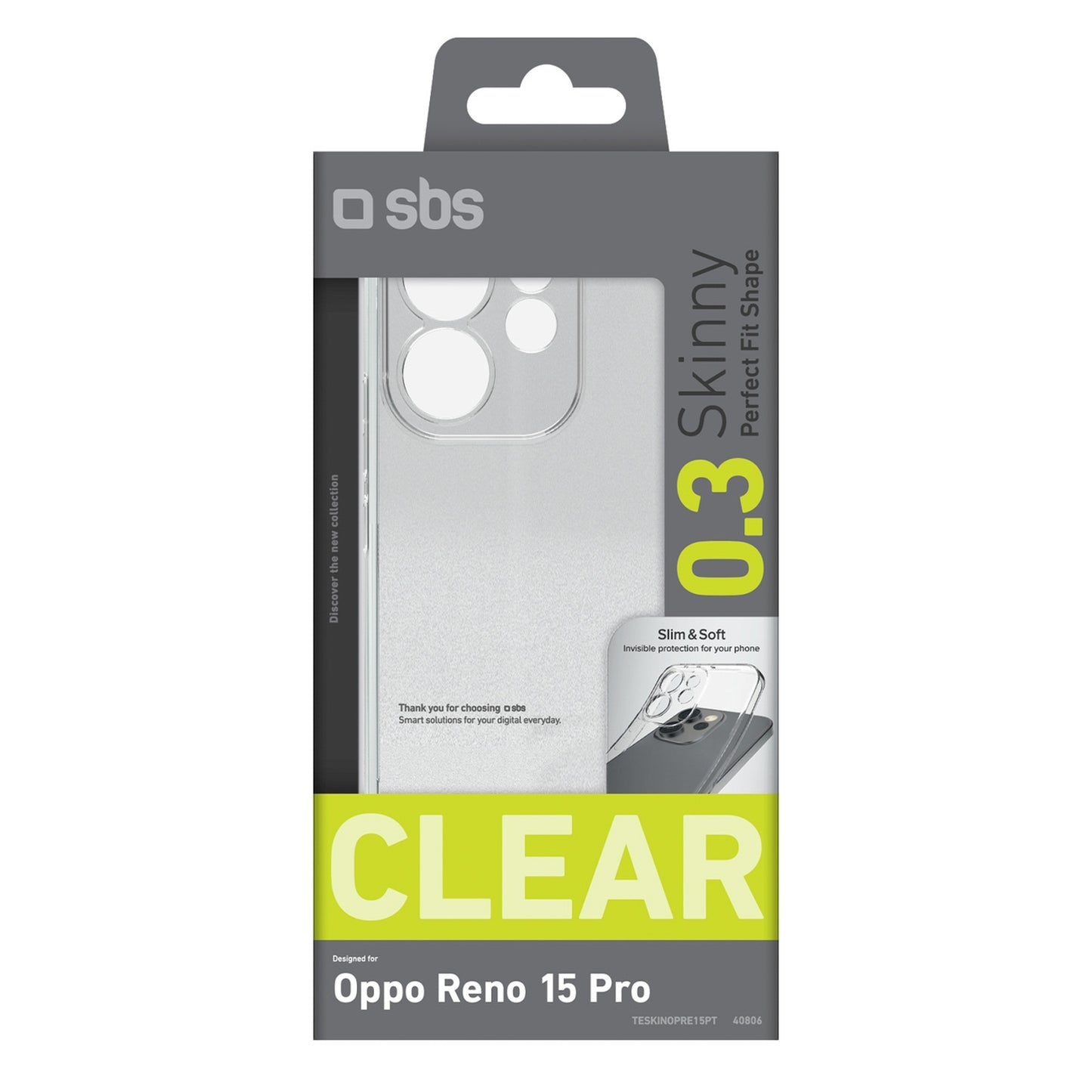 Retail Display Cases – Case cover for Oppo Reno 15 - Carlat