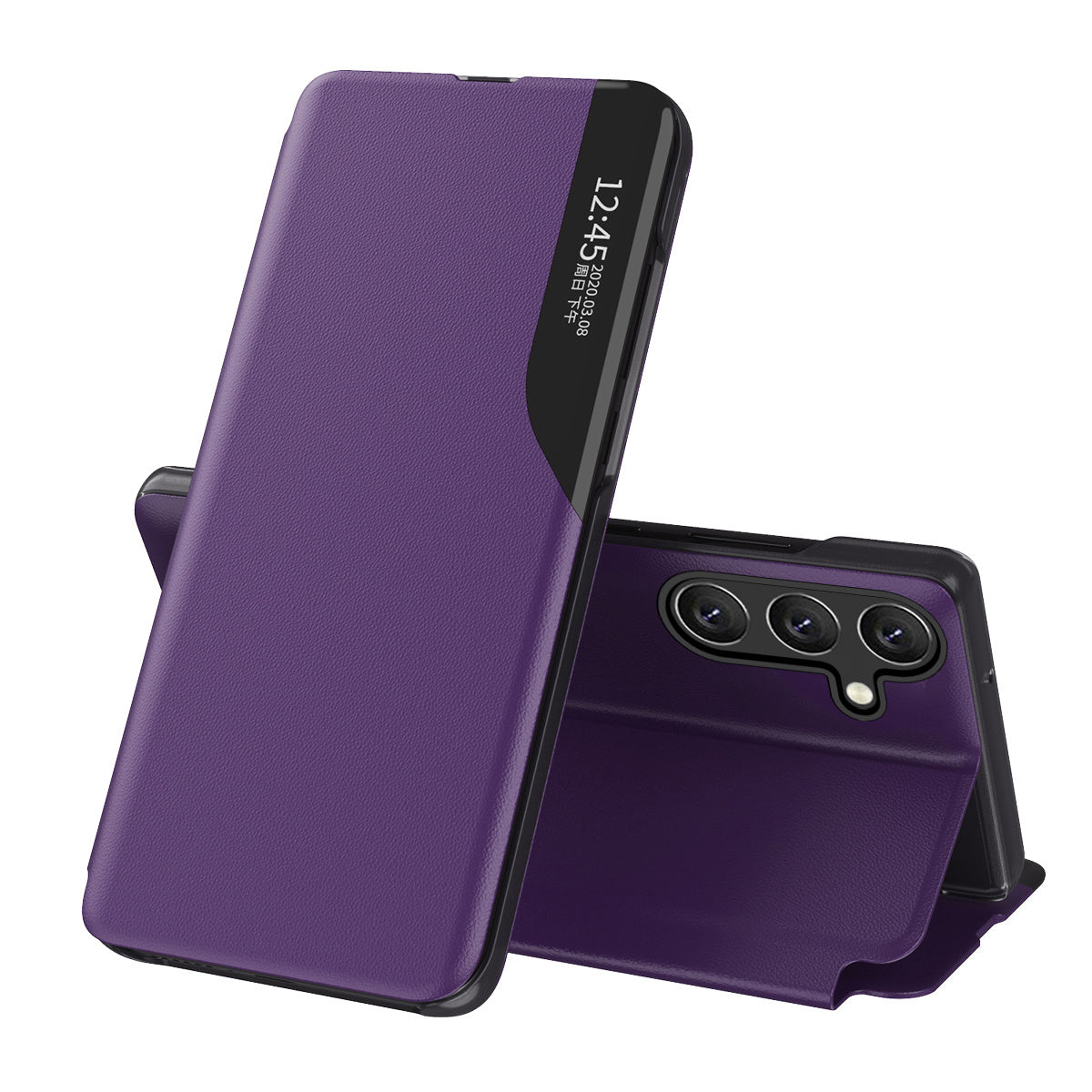Retail Display Cases – Case with flap and stand for - Carlat