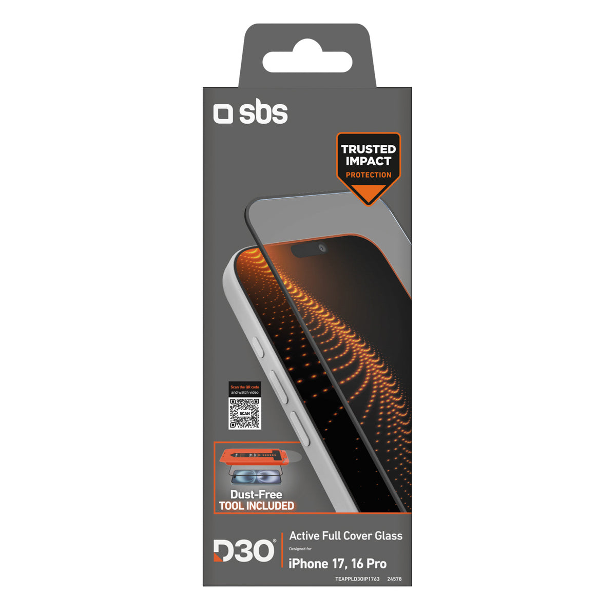 Retail Display Cases – Protective glass with applicator for iPhone - Carlat