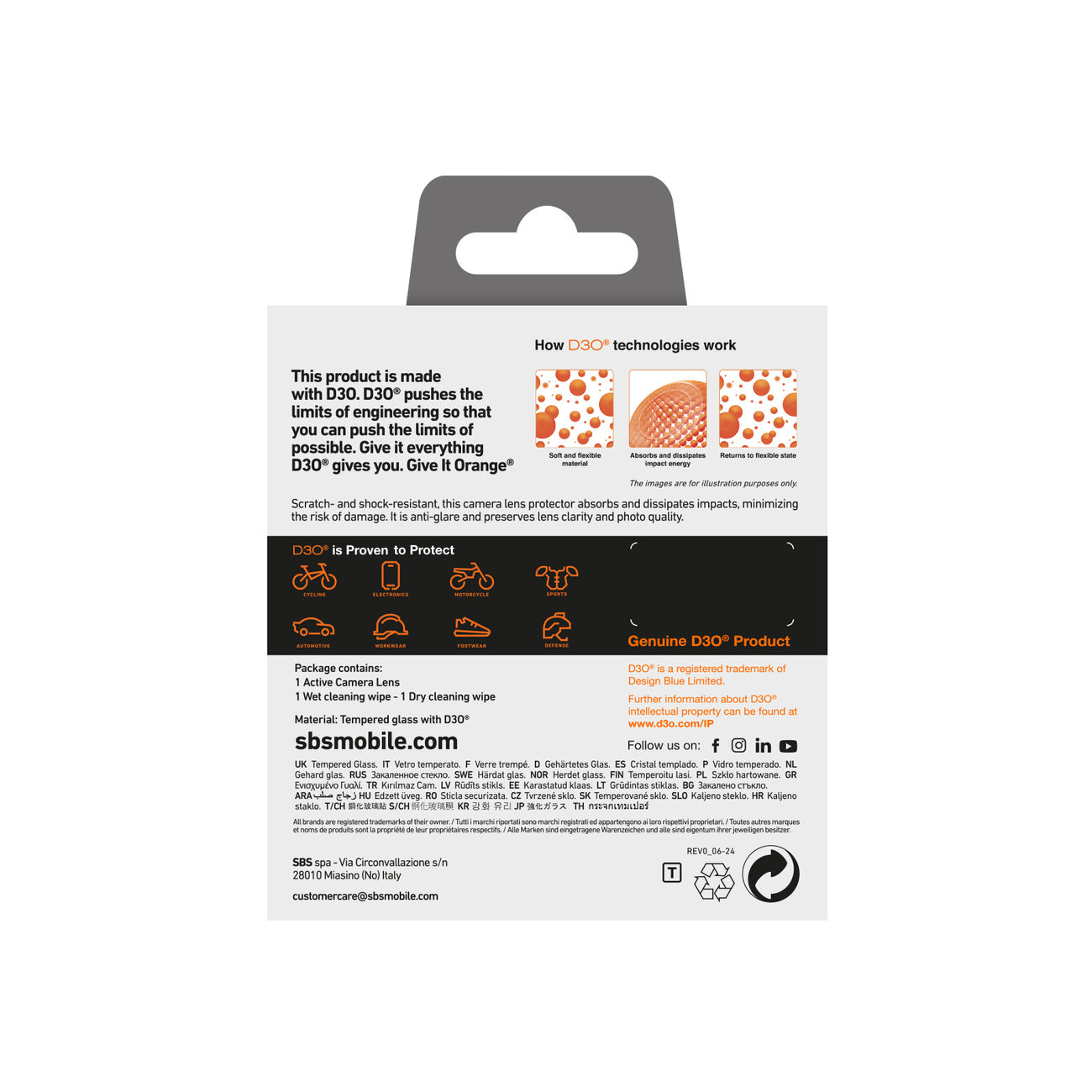 Retail Display Cases – Tempered glass for the camera island - Carlat
