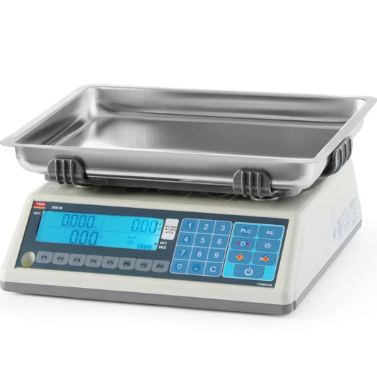 Retail – Postal store scale with M verification, deep pan, - Carlat