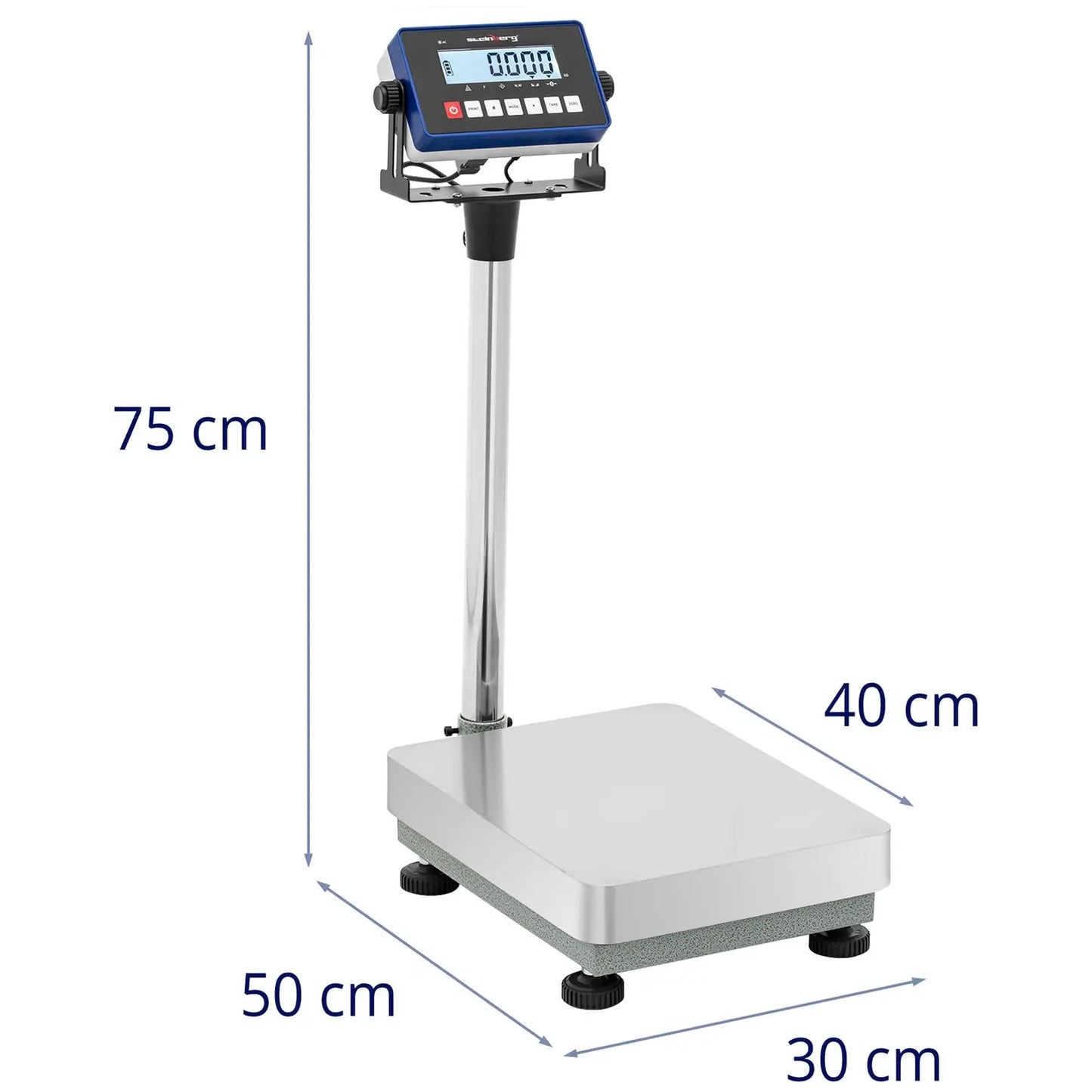 Retail – Warehouse platform scale 45 x 60 cm 300 - Carlat