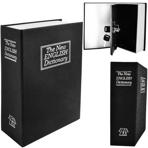 Safe—a cash box hidden inside a book, 18 cm x 11.5 cm - Carlat