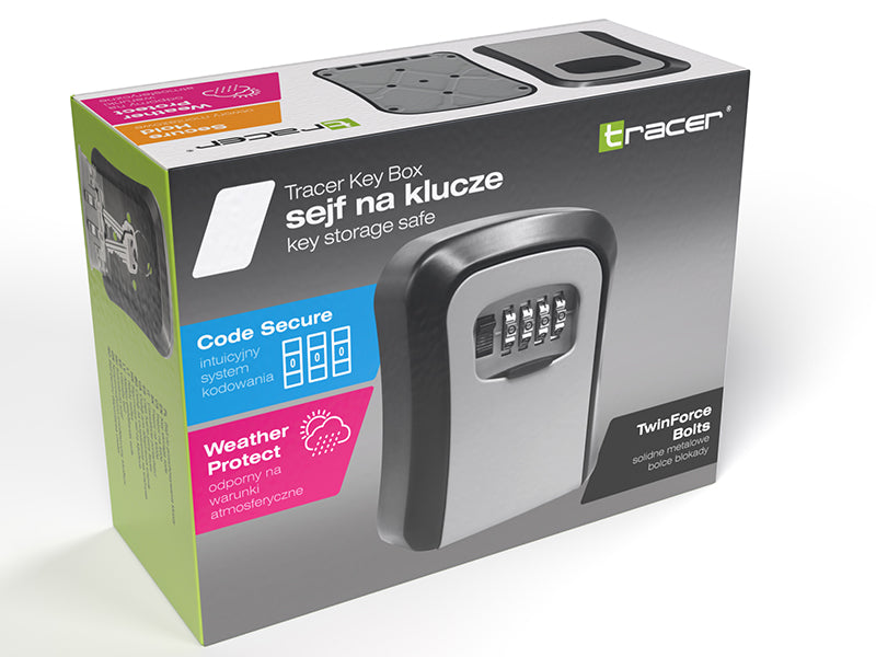 Safes and lockers for money – Tracer Key Box Key Safe - Carlat