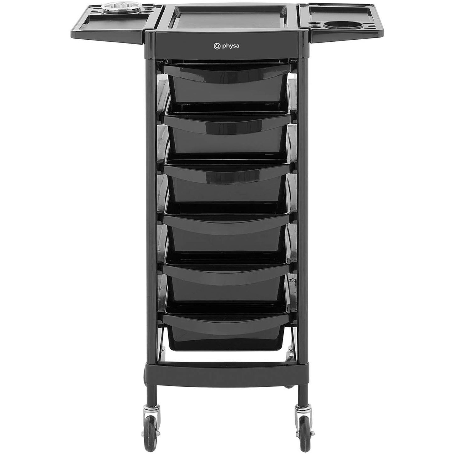 Salon Chairs – Hairdressing assistant trolley with hairdryer holder, 6 - Carlat