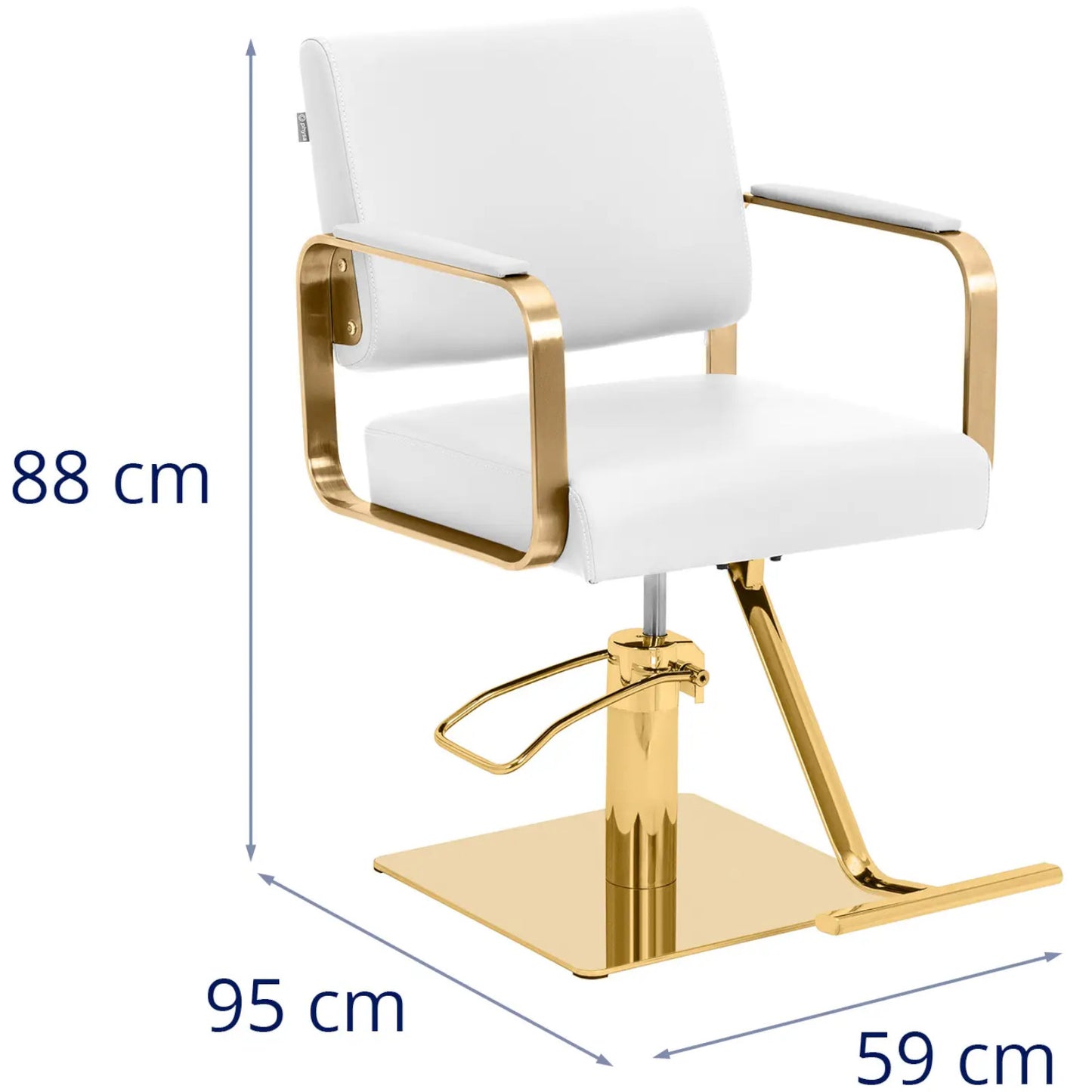 Salon Chairs – Physa OTLEY cosmetic barber chair with footrest - Carlat