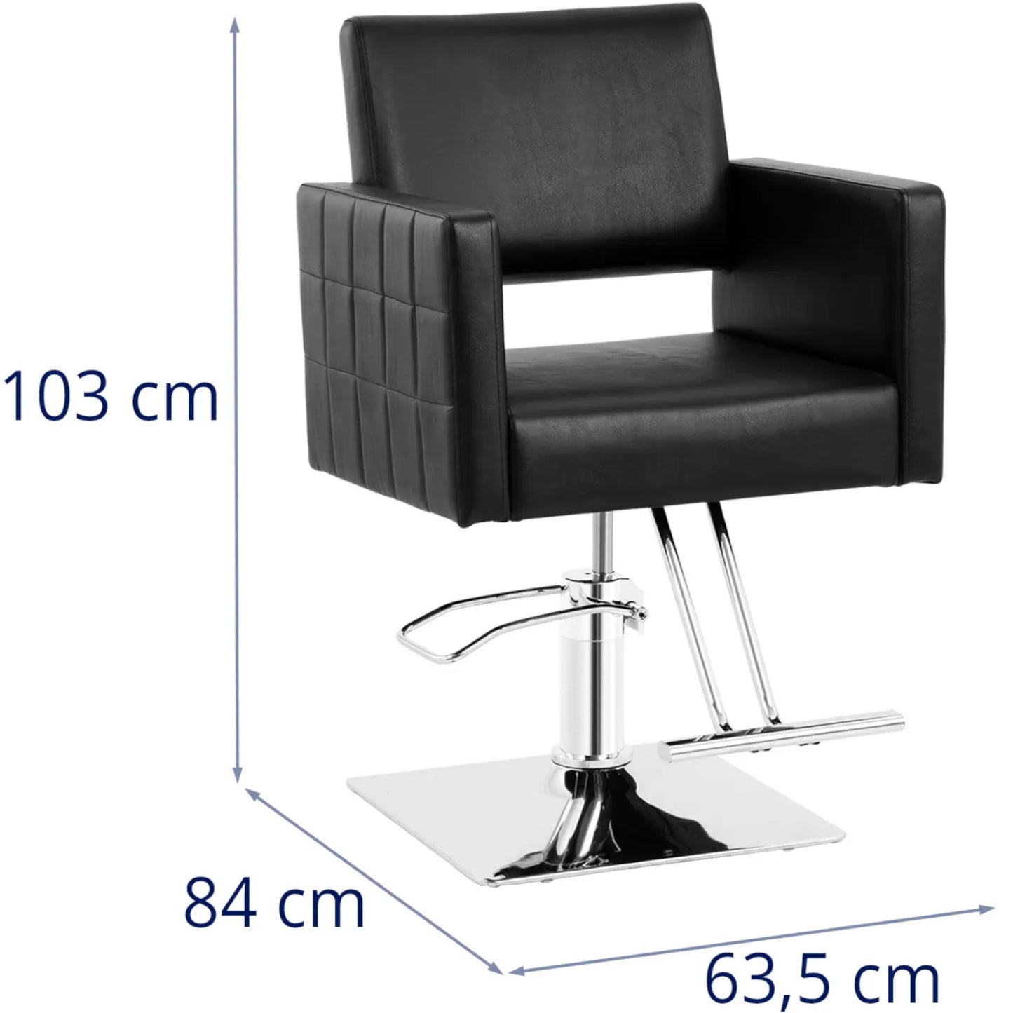 Salon Chairs – Physa RIBBLETON cosmetic barber chair with footrest - Carlat