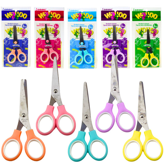 School and Office Two-Handed Universal Scissors, Mix, 13 cm - Carlat