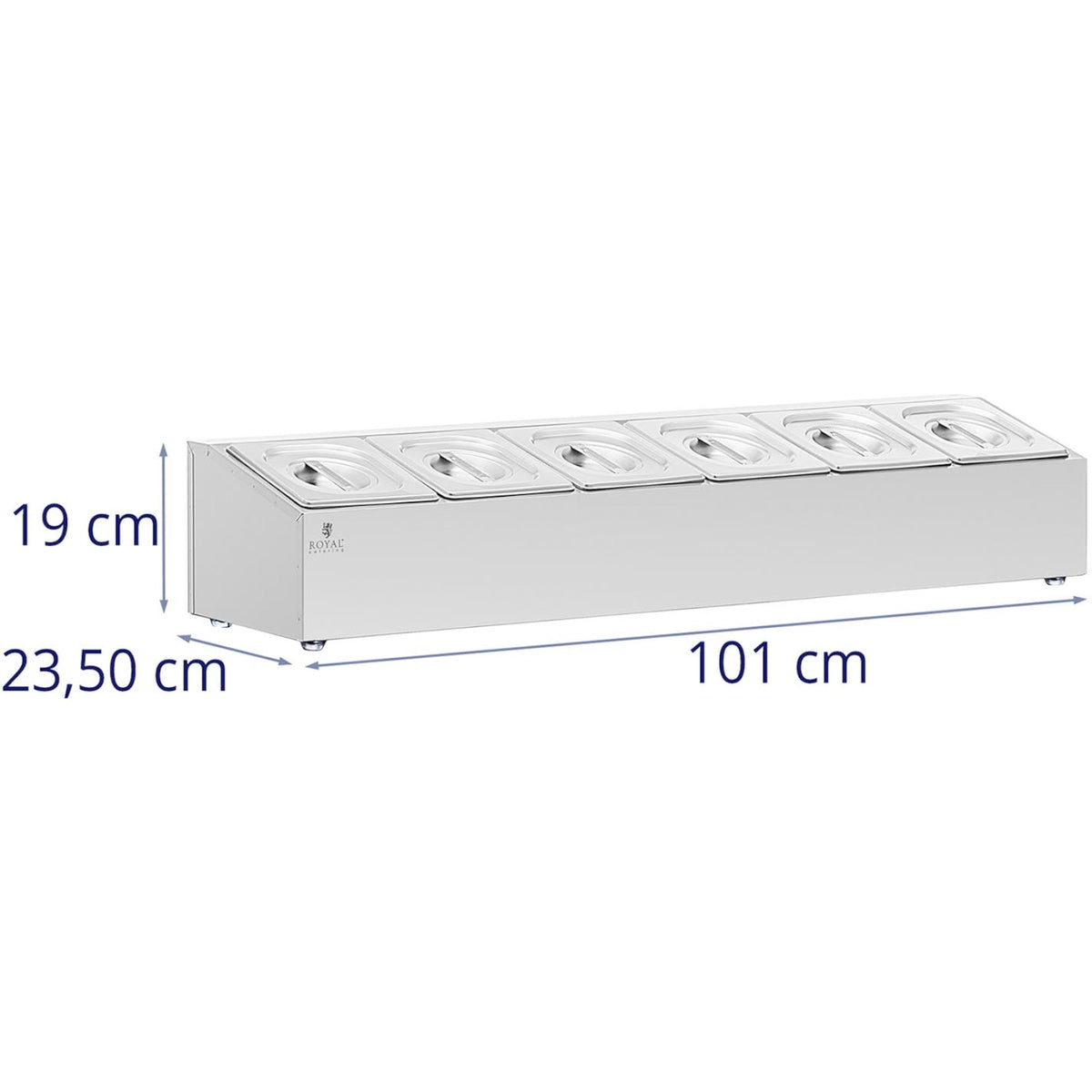 Serveware – Display stand for catering containers 6 x GN - Carlat