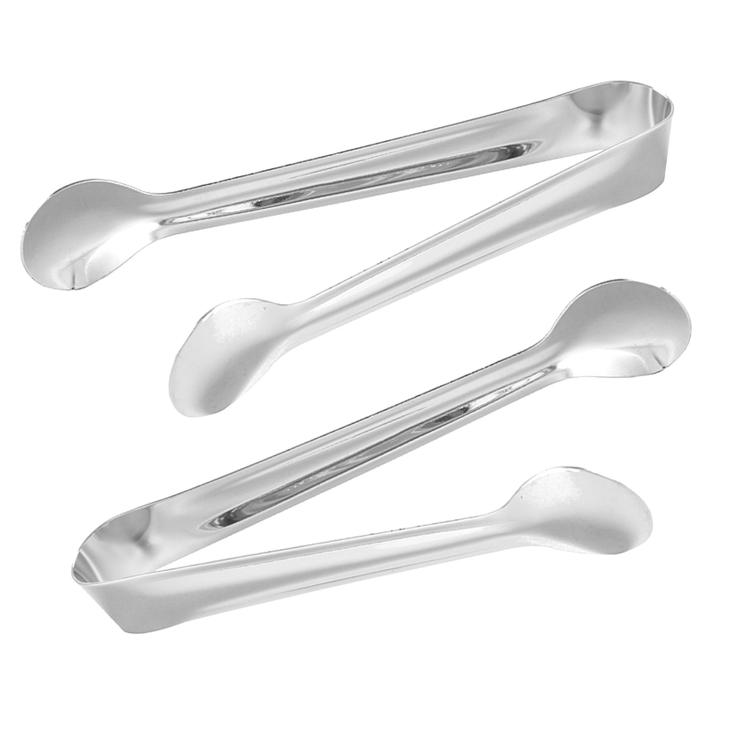Serveware – Stainless steel sugar tongs, length 160mm, set of - Carlat