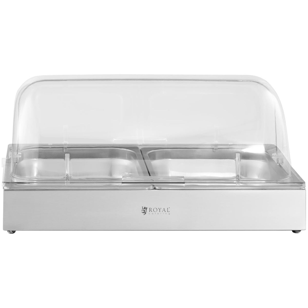 Serving Trays – Breakfast buffet display cabinet with rolltop cover - Carlat