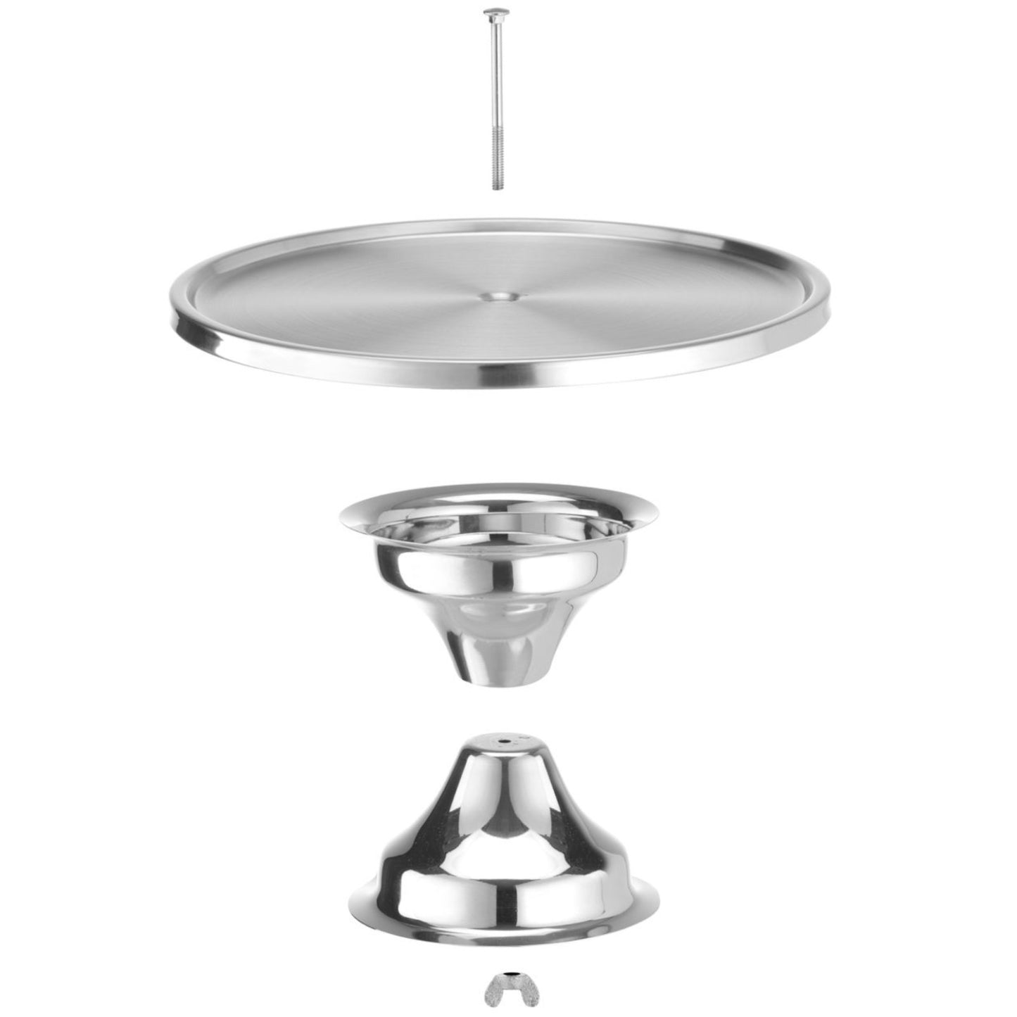 Serving Trays – Cake stand, steel, diameter 322x175mm - Carlat