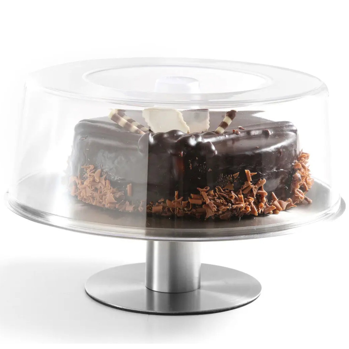 Serving Trays – Stainless steel rotating cake stand - Hendi - Carlat