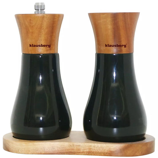 Spice Grinders – Salt and Pepper Grinder, Black Klausberg - Carlat