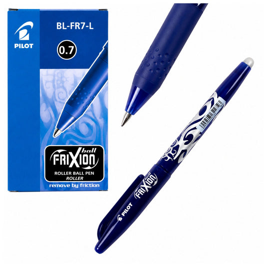 Stationery – PILOT FRIXION BALL 0.7 Erasable Ballpoint Pen, Blue - Carlat