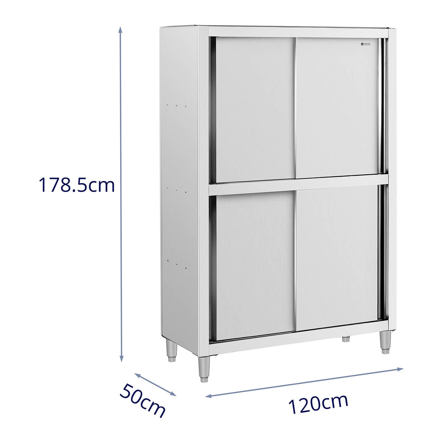 Storage Cabinets & Lockers – Stainless steel catering storage cabinet - Carlat