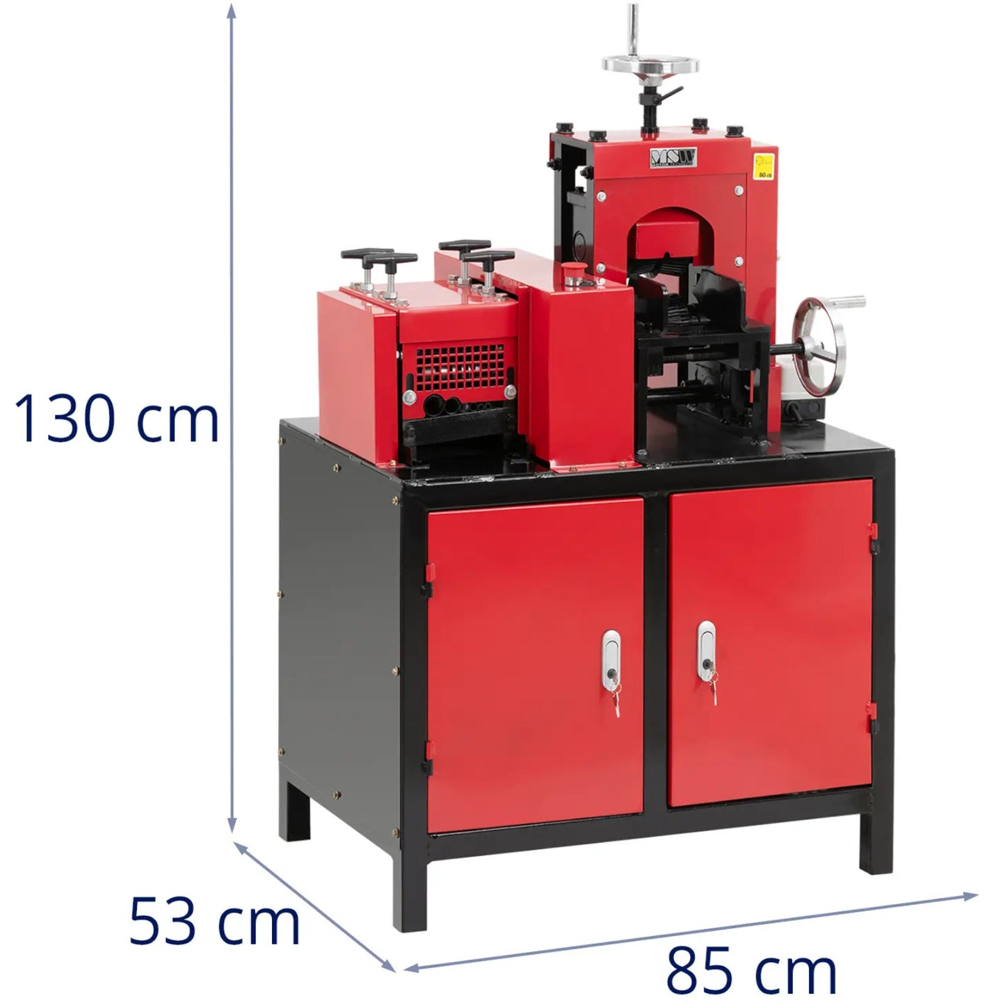 Stripping machine for stripping insulation from cables and wires - Carlat