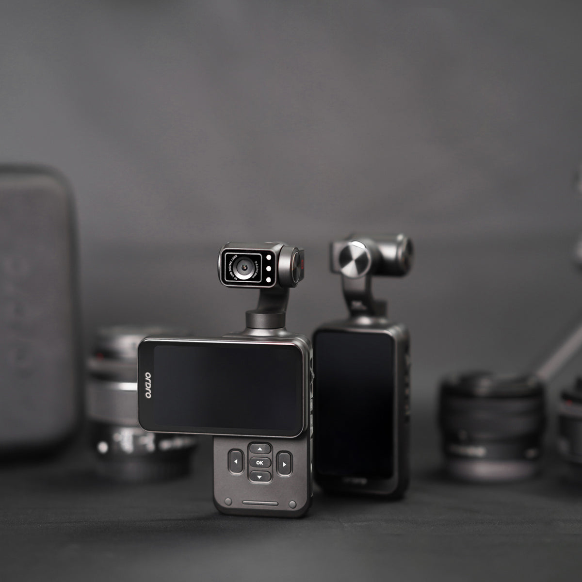 Surveillance Camera Accessories – Camera with 3-axis gimbal for Vlog - Carlat