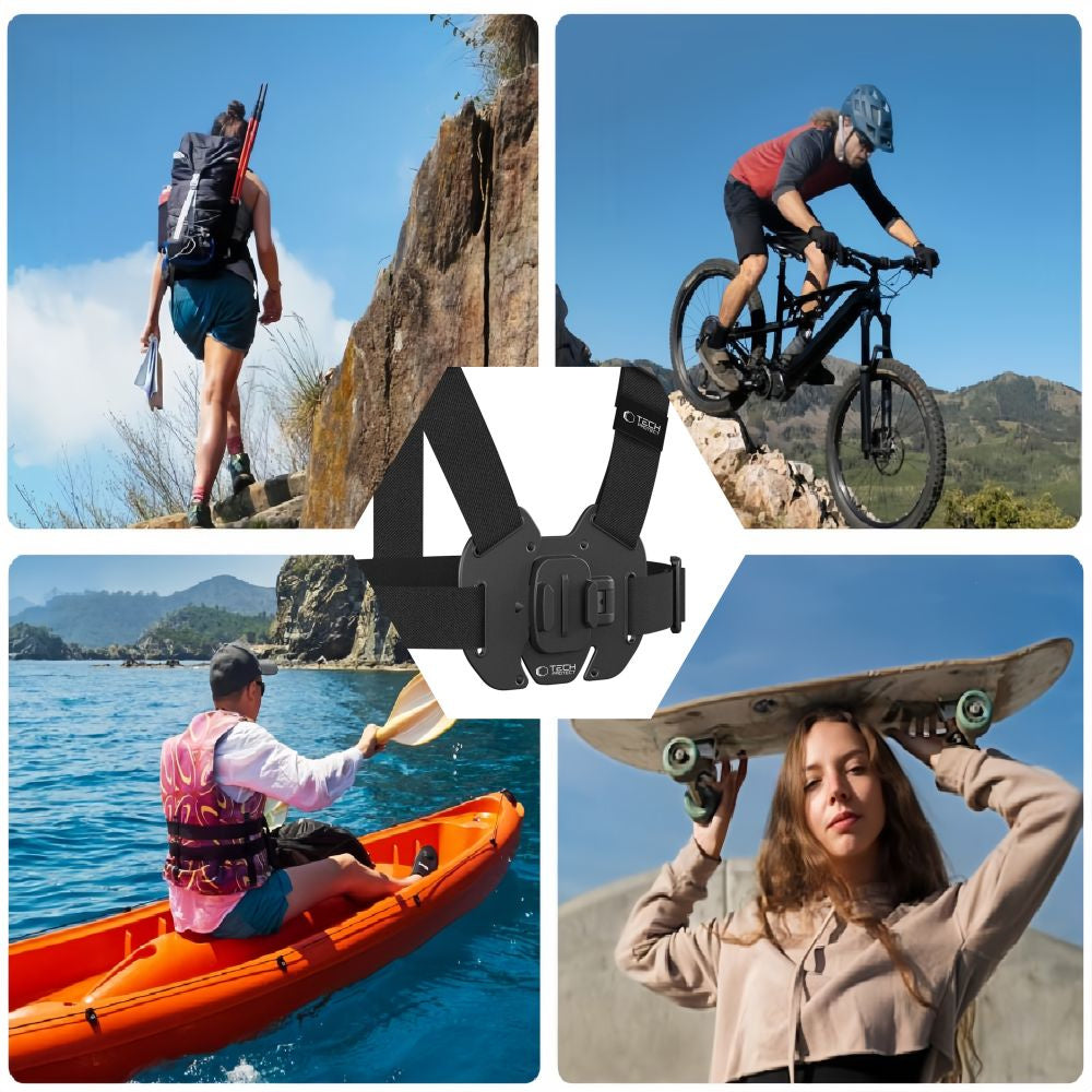 Surveillance Camera Accessories – Chest harness for GoPro DJI sports - Carlat