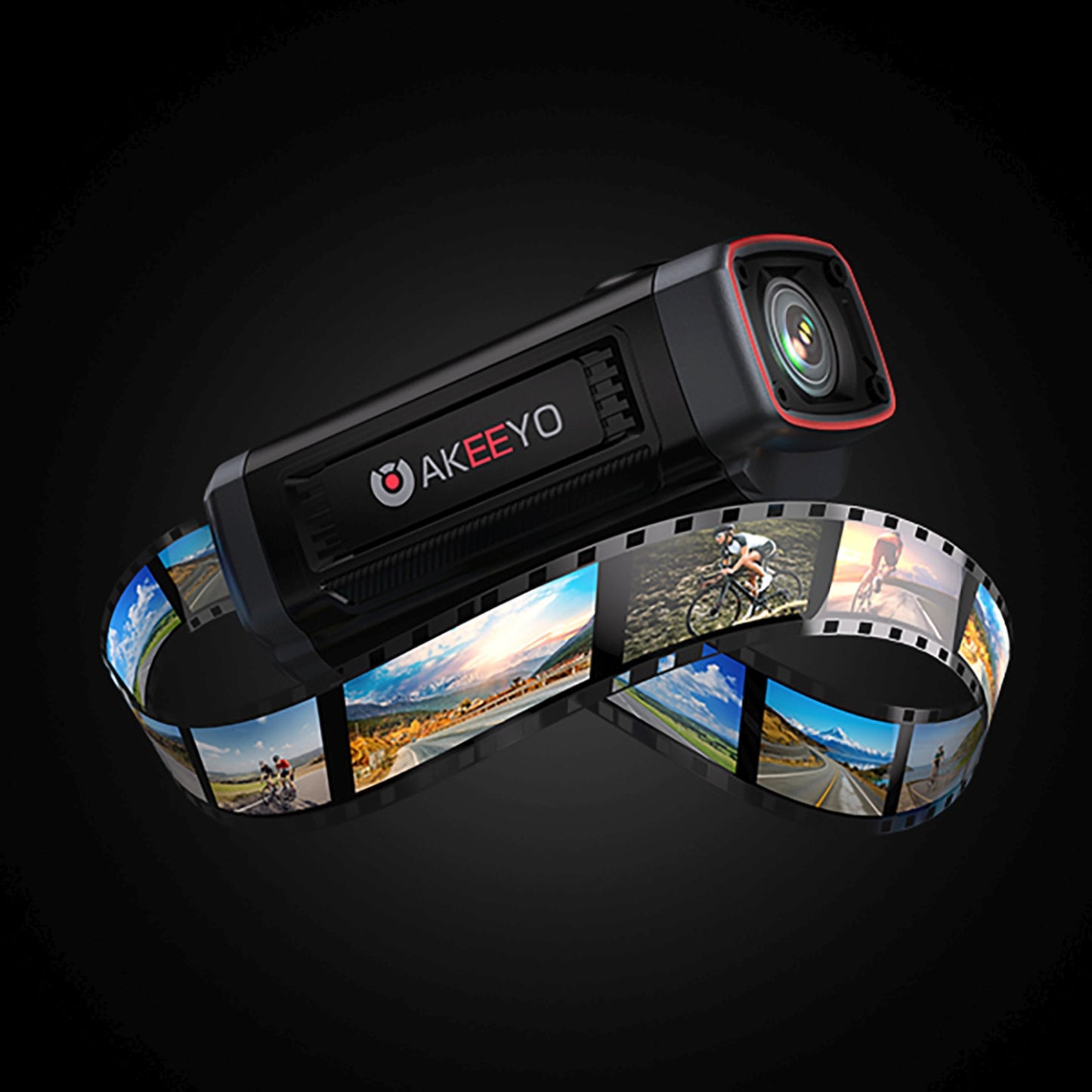 Surveillance Camera Accessories – Sports video recorder camera for bicycle - Carlat