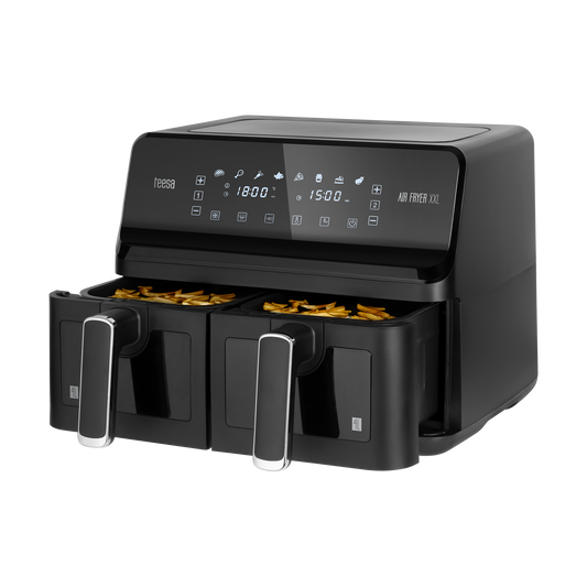 TEESA AIR FRYER DUAL POT XXL 8L 2700W Oil-Free Air Fryer - Carlat