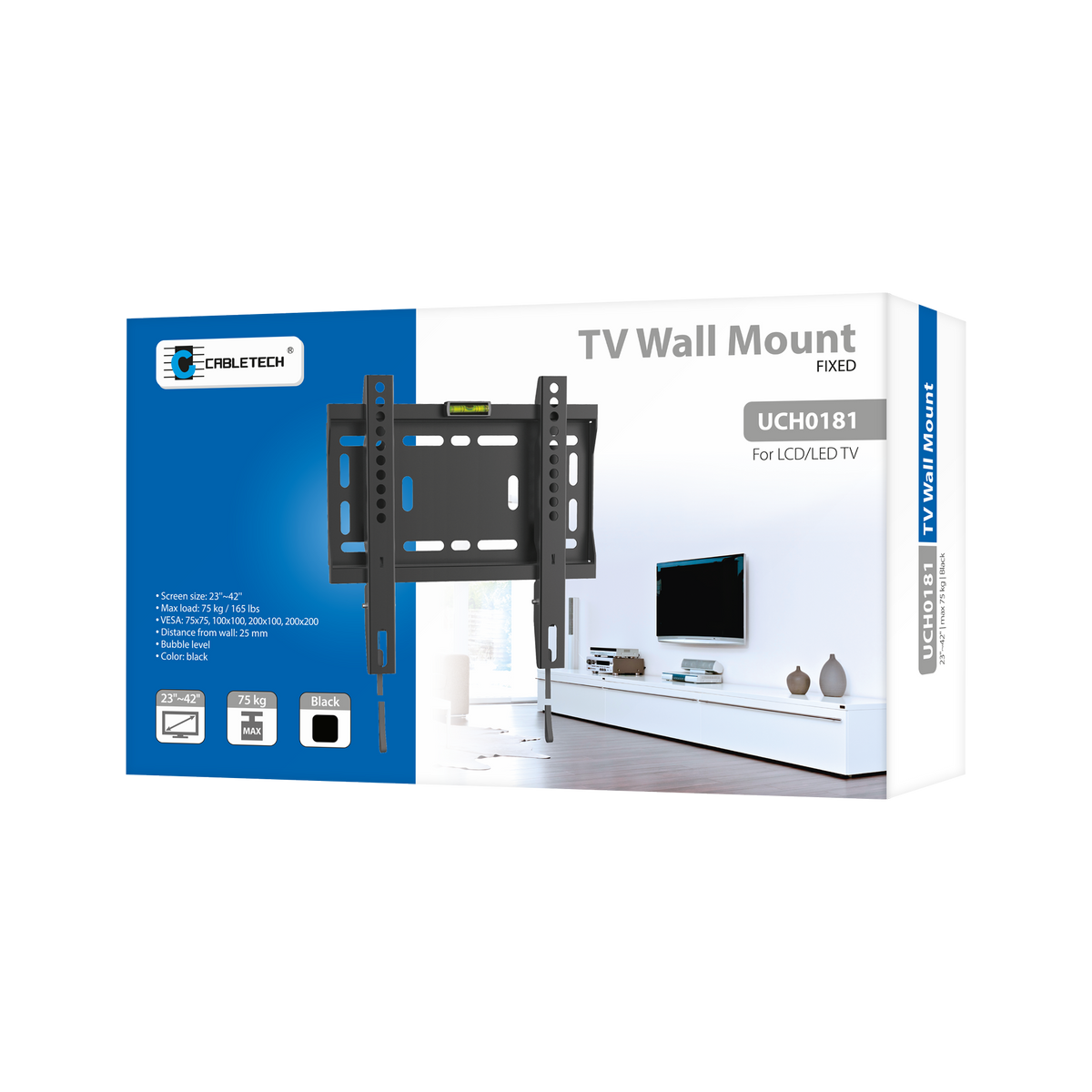 TV and – Universal Wall Mount for LED TVs (23–42") LP42-22F - Carlat