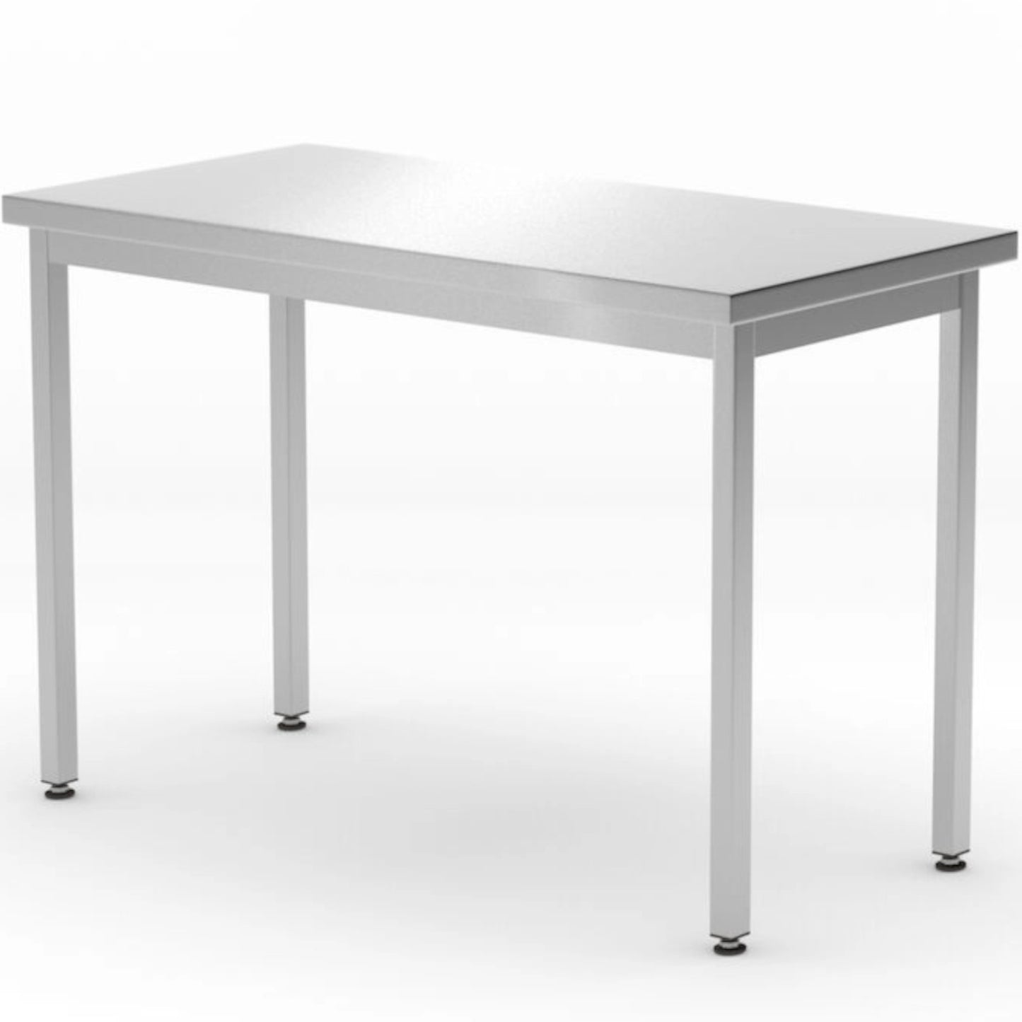 Tables – Central steel kitchen worktop table Budget Line 800 - Carlat