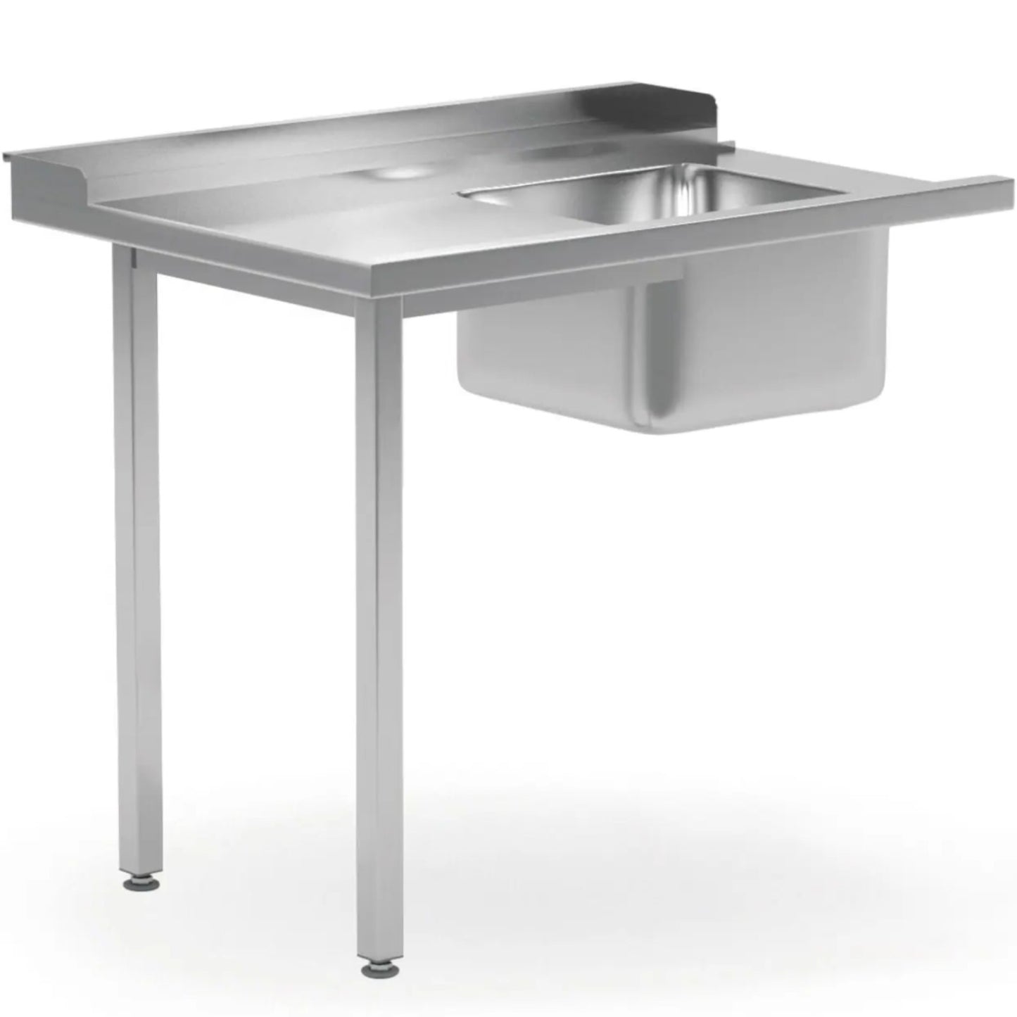 Tables – Dishwasher loading table with sink 1200 x 700 - Carlat