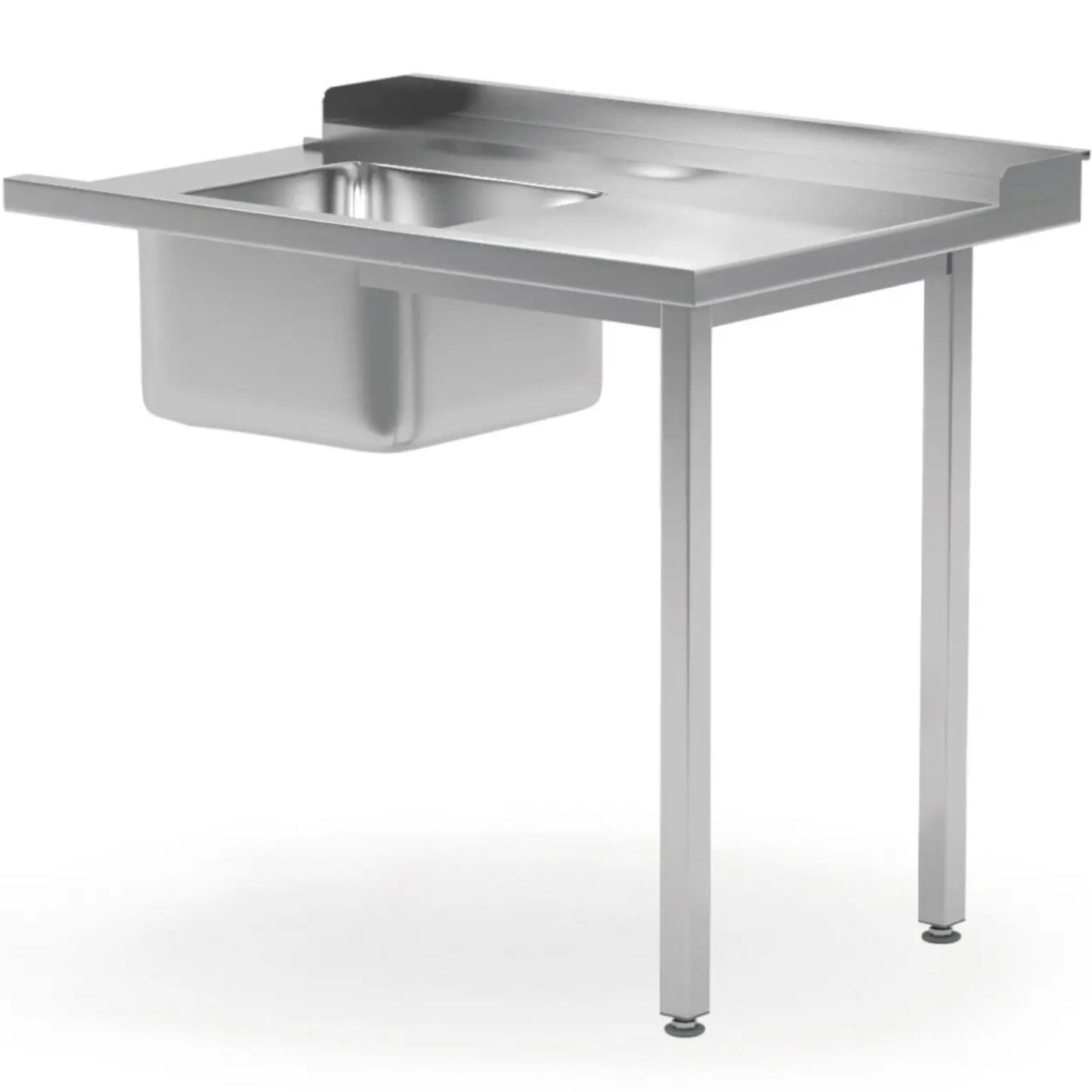 Tables – Dishwasher loading table with sink 1200 x 700 - Carlat
