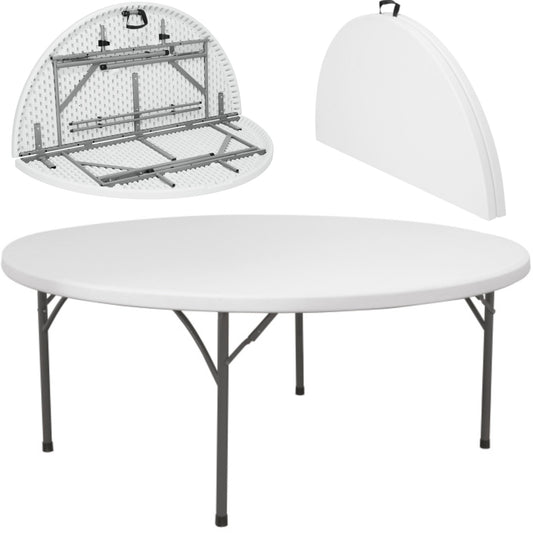 Tables – Round catering table, foldable, up to 250 kg, - Carlat