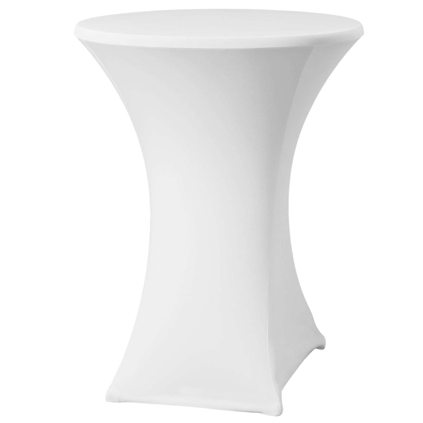 Tables – Round catering tablecloth Symposium dia. 70cm - white - Carlat