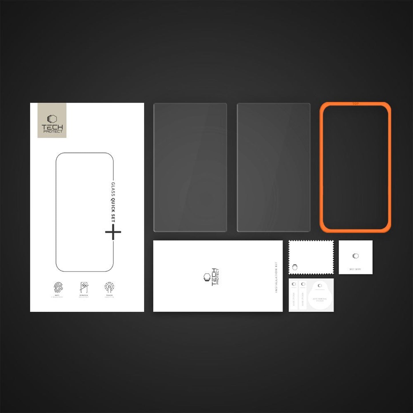 Tempered glass for the Nintendo Switch 2 console - 2 pcs. - Carlat